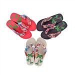 Chinelo Impressão de borracha Tecido Casual