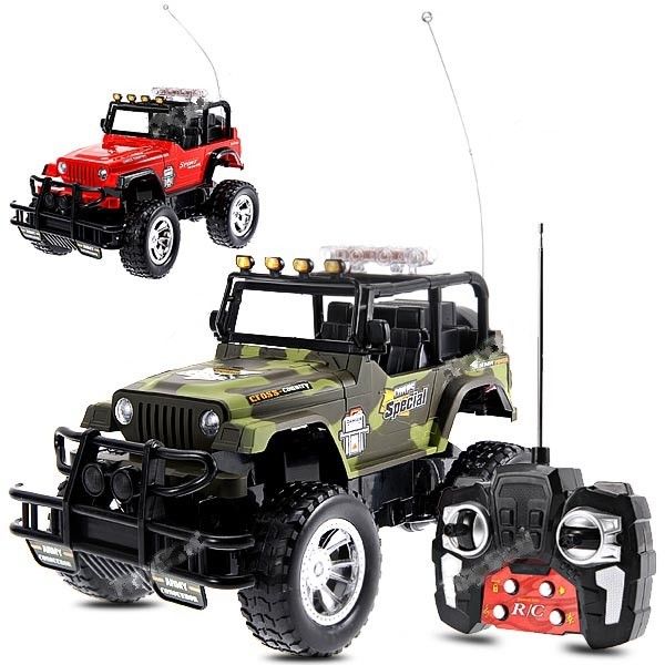 Jeep Scale Dance Music Car Radio Control Car Vehicle RC Raci